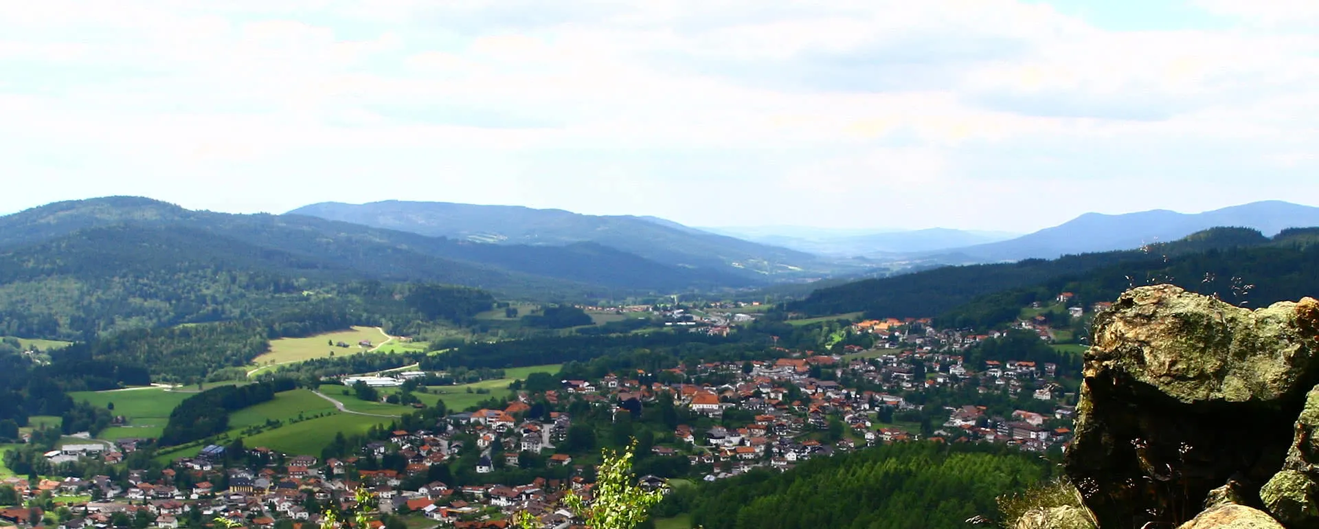 Bodenmais Panorama Bild