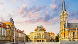 Chemnitz Panorama Bild