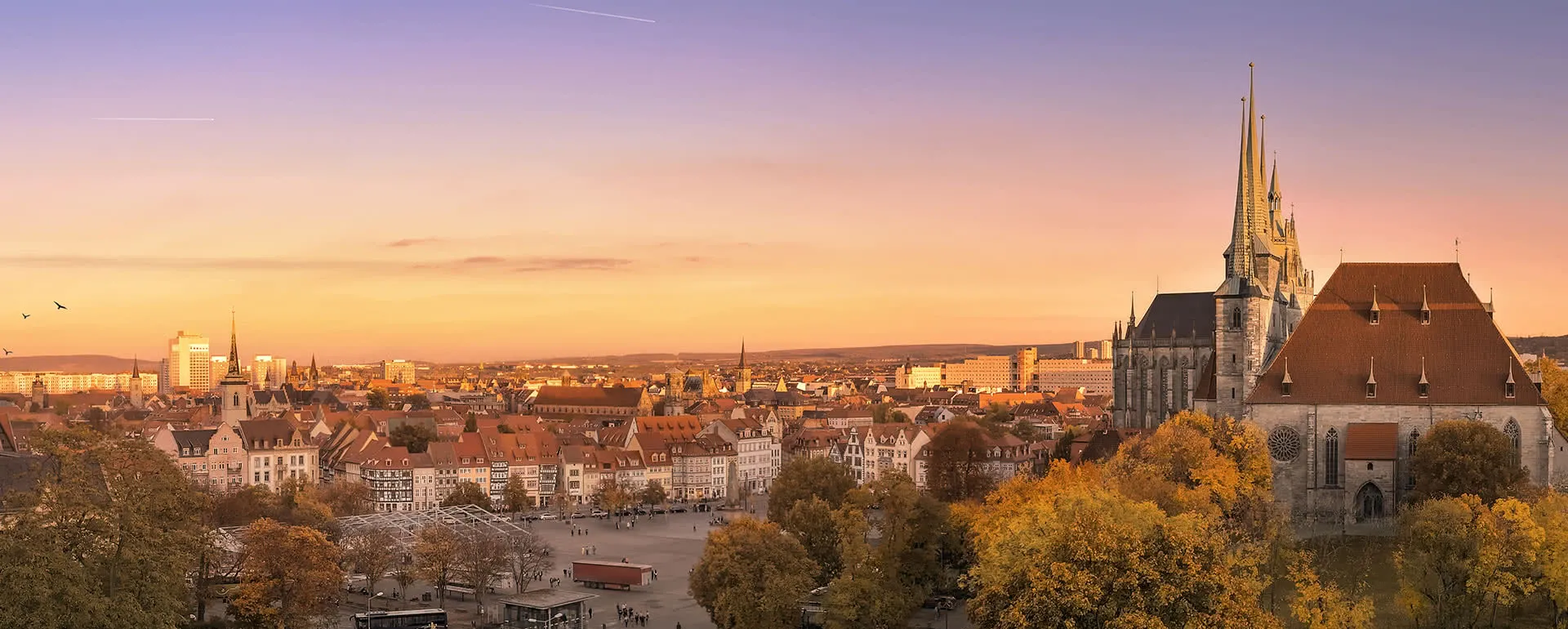 Erfurt panorama image
