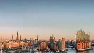 Hamburg Panorama Bild
