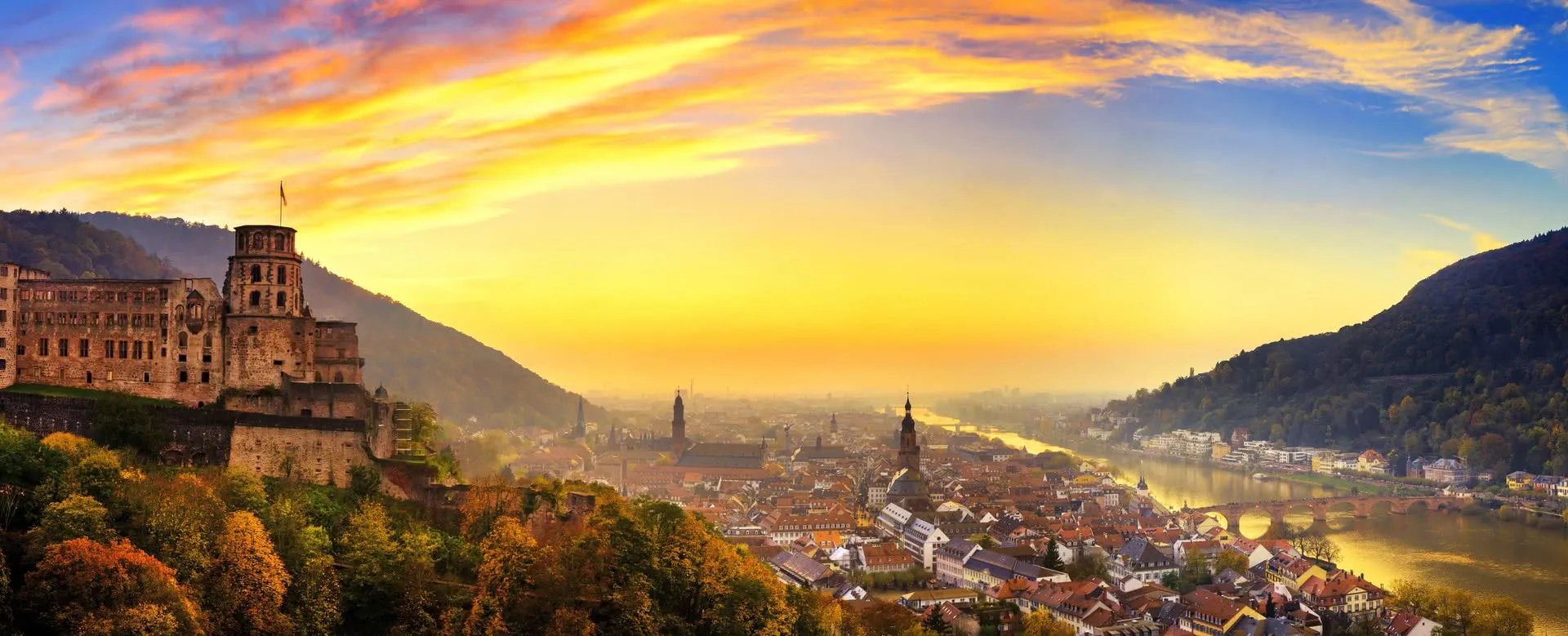 Heidelberg Panorama Bild