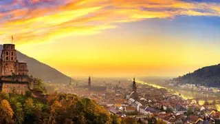 Heidelberg Panorama Bild