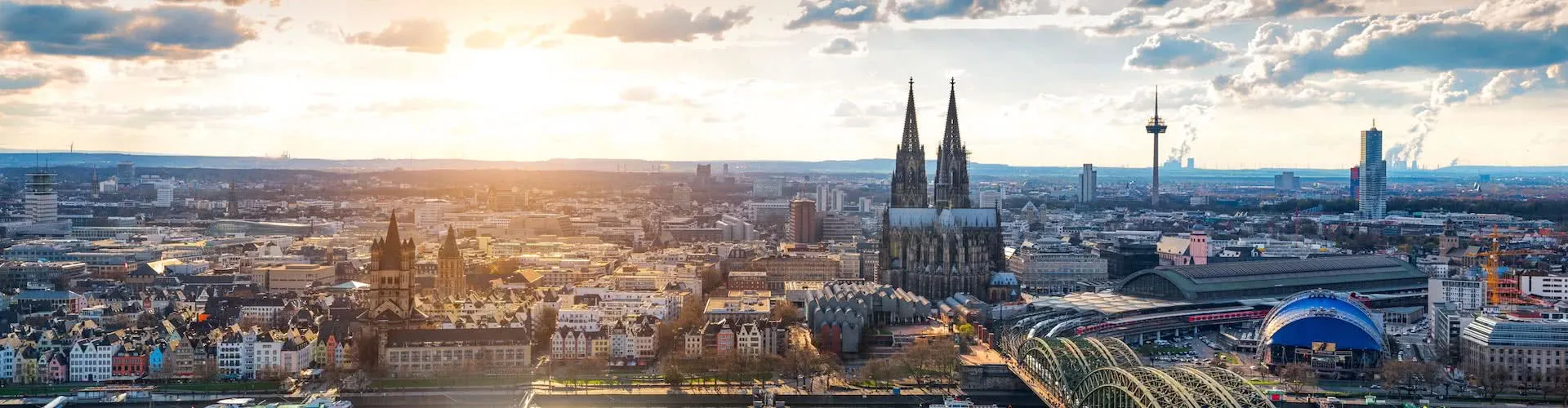 Cologne panorama image