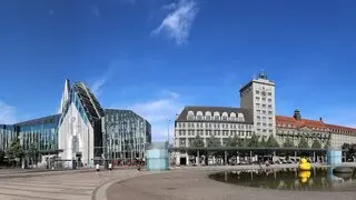 Leipzig Panorama Bild