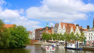 Lübeck Panorama Bild