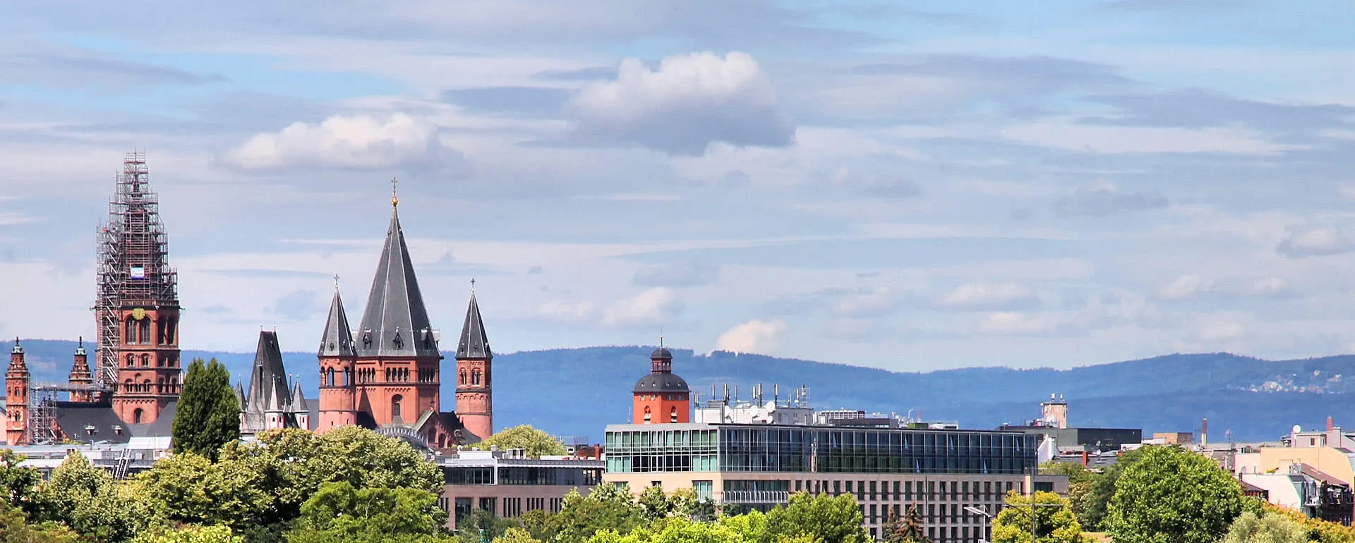 Mainz Panorama Bild