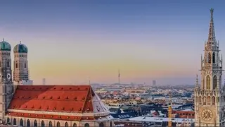 München Panorama Bild
