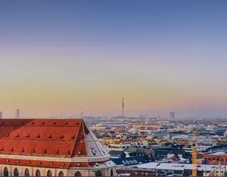 Panorama image of Munich