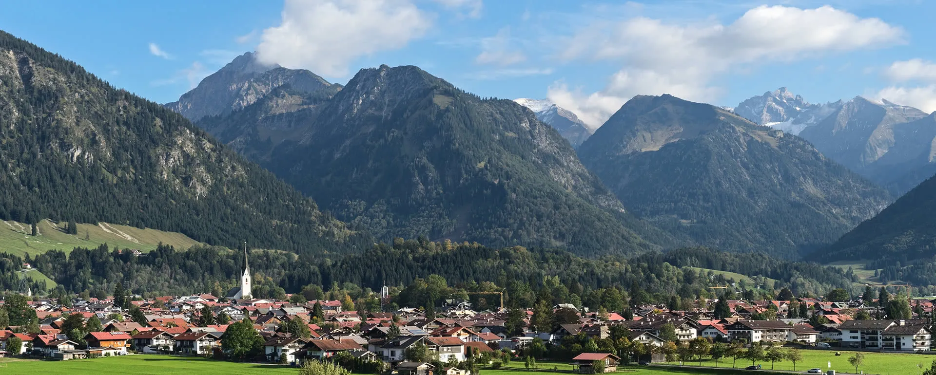 Oberstdorf Panorama Bild