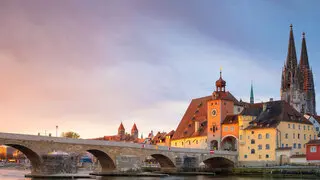 Regensburg Panorama Bild