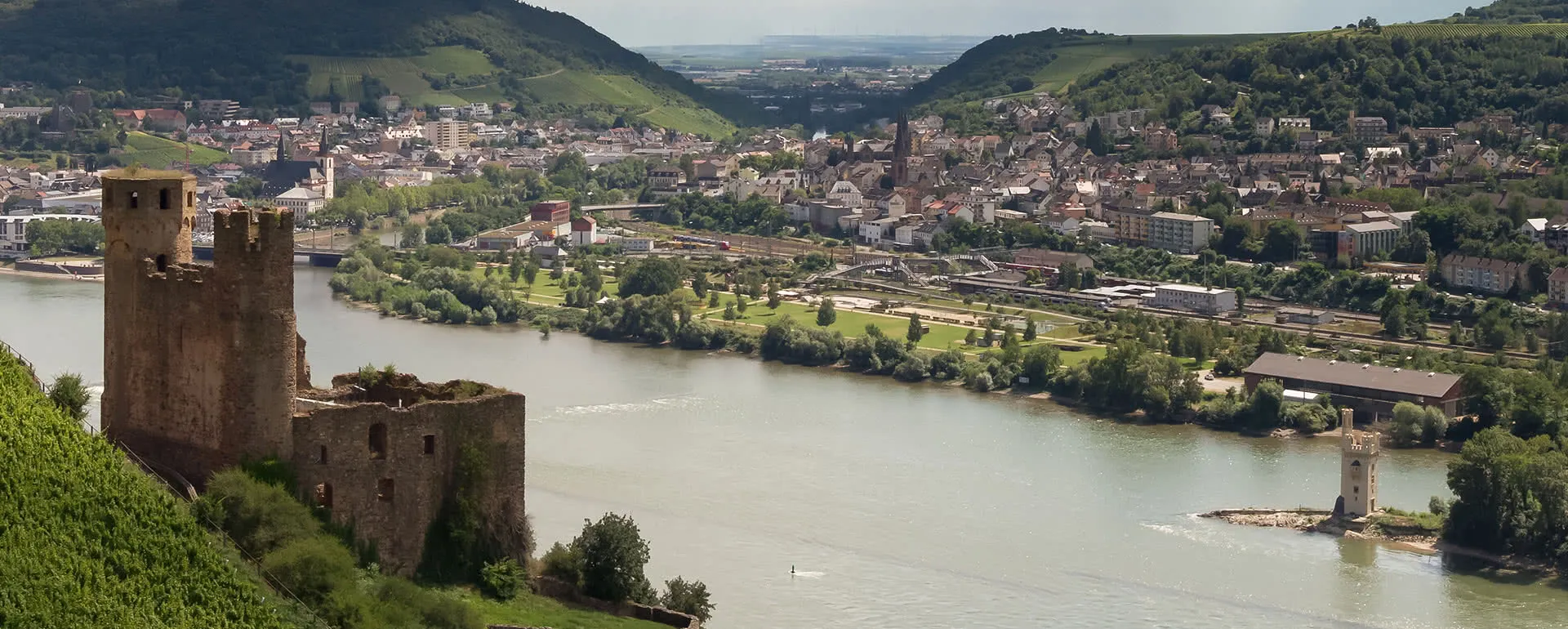 Ruedesheim - the destination with youth hostels