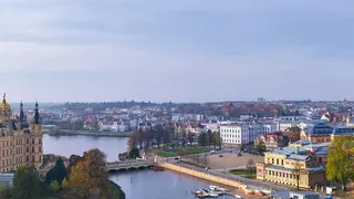 Schwerin Panorama Bild