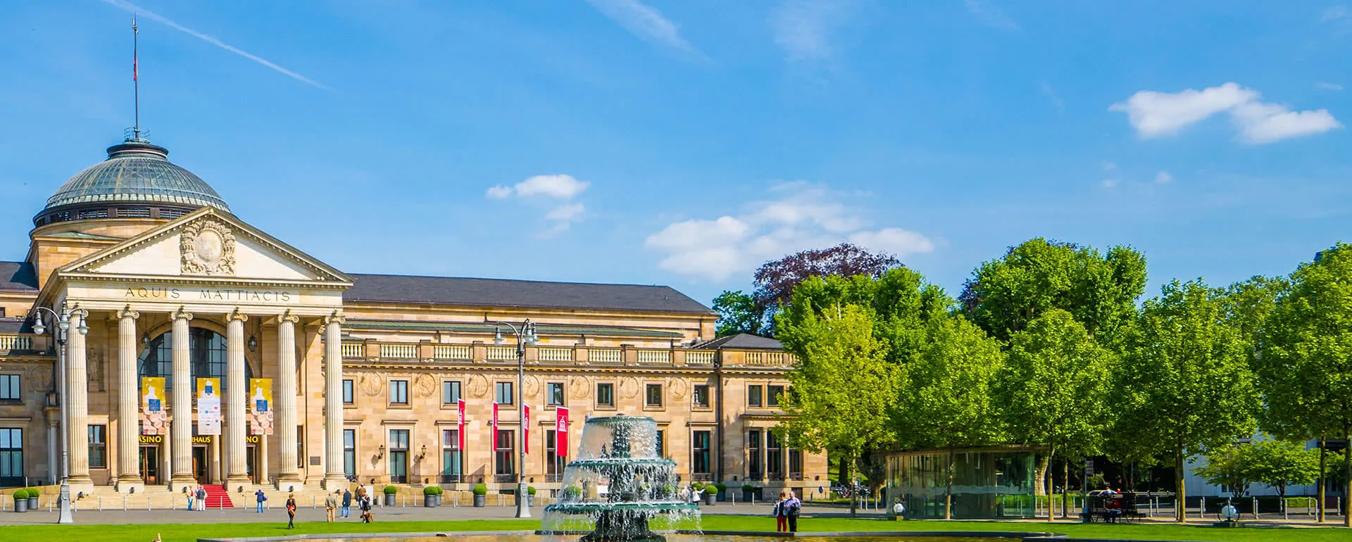 Wiesbaden Panorama Bild