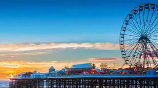 Blackpool Panorama Bild