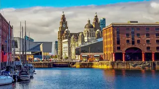 Liverpool Panorama Bild