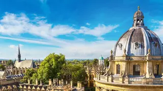 Oxford Panorama Bild