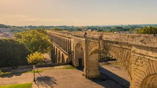 Montpellier Panorama Bild