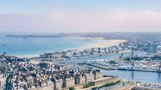 Saint-Malo Panorama Bild