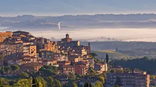Chianciano-Terme Panorama Bild