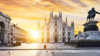Milan panorama image