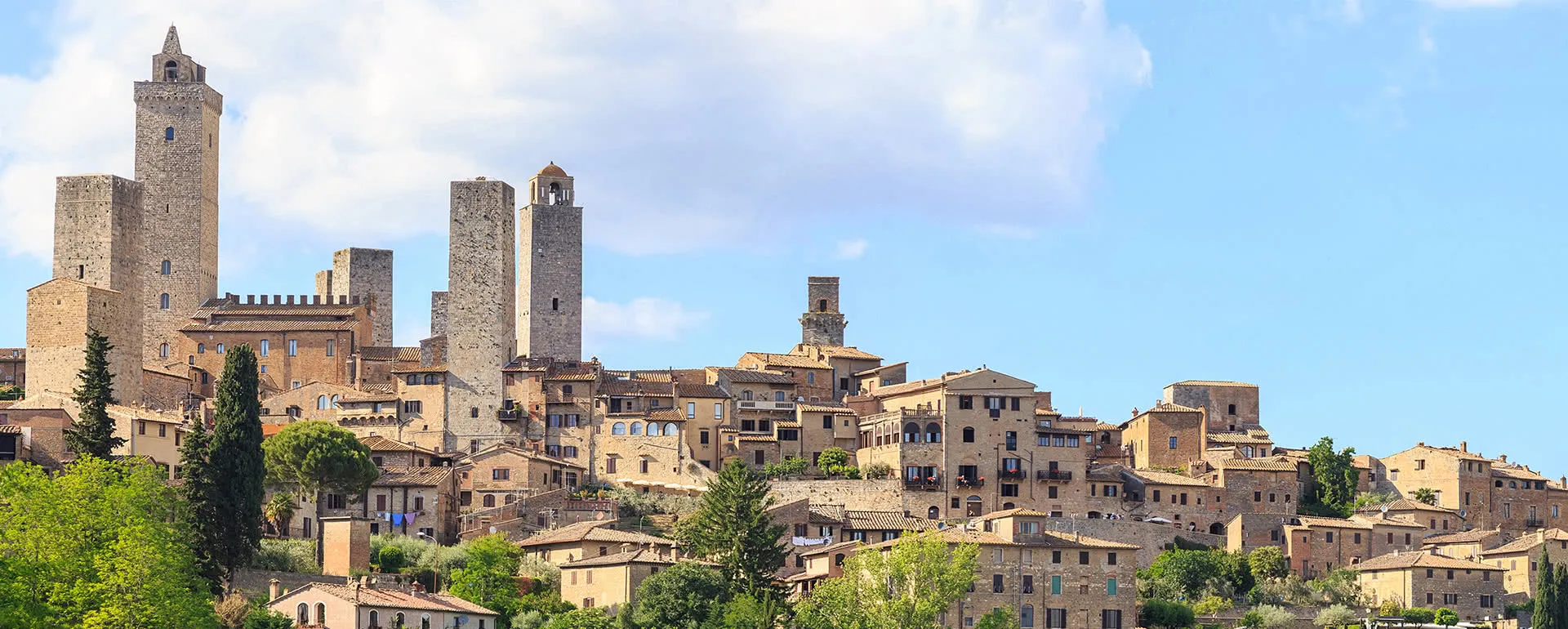 San Gimignano - the destination for school trips