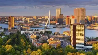 Rotterdam Panorama Bild