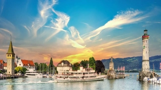 Lake Constance panorama image