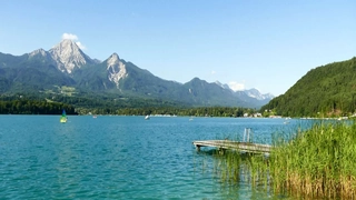 Lake Faak panorama image