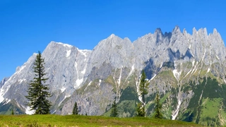 Hochkönigs Bergreich - Runde Panorama Bild
