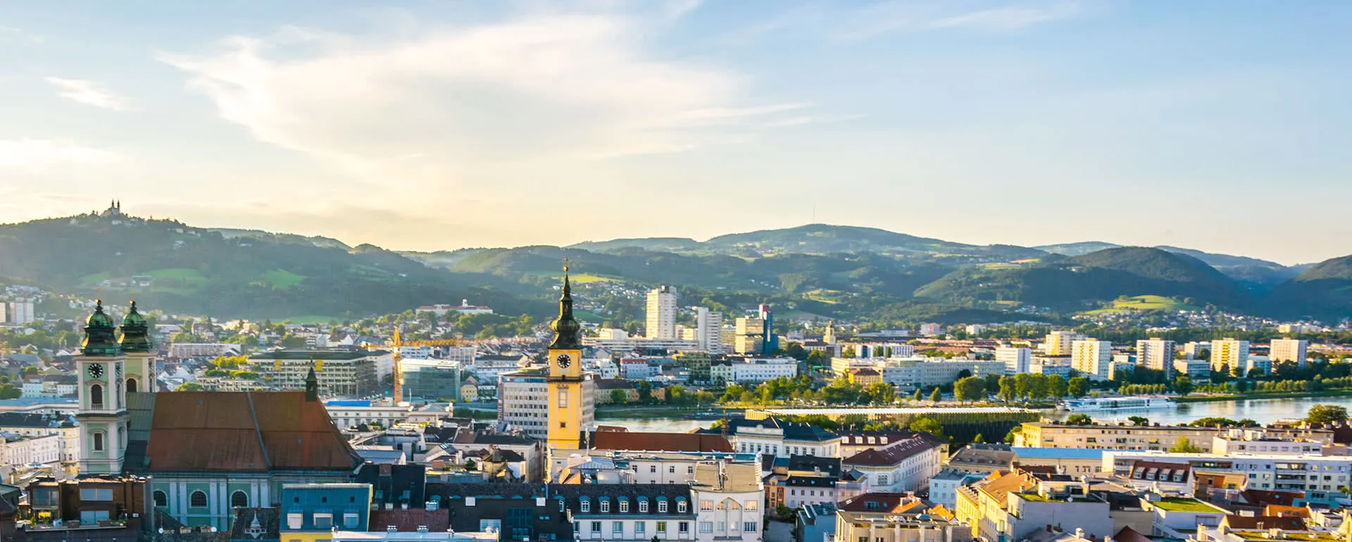 Linz Panorama Bild
