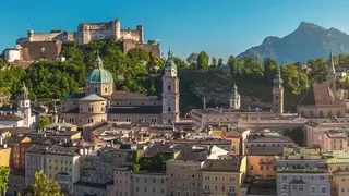 Salzburg Panorama Bild