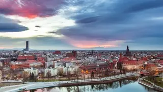 Wroclaw panorama image