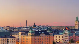 Stockholm Panorama Bild
