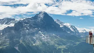 Grindelwald Panorama Bild