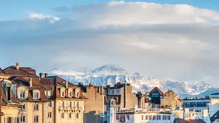 Lausanne Panorama Bild