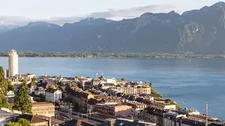 Montreux Panorama Bild