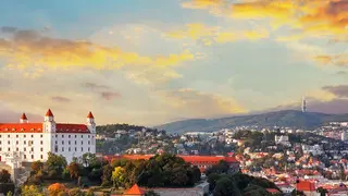 Bratislava Panorama Bild
