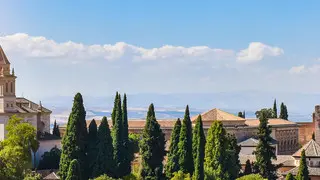Granada Panorama Bild