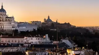 Madrid Panorama Bild