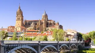 Salamanca Panorama Bild