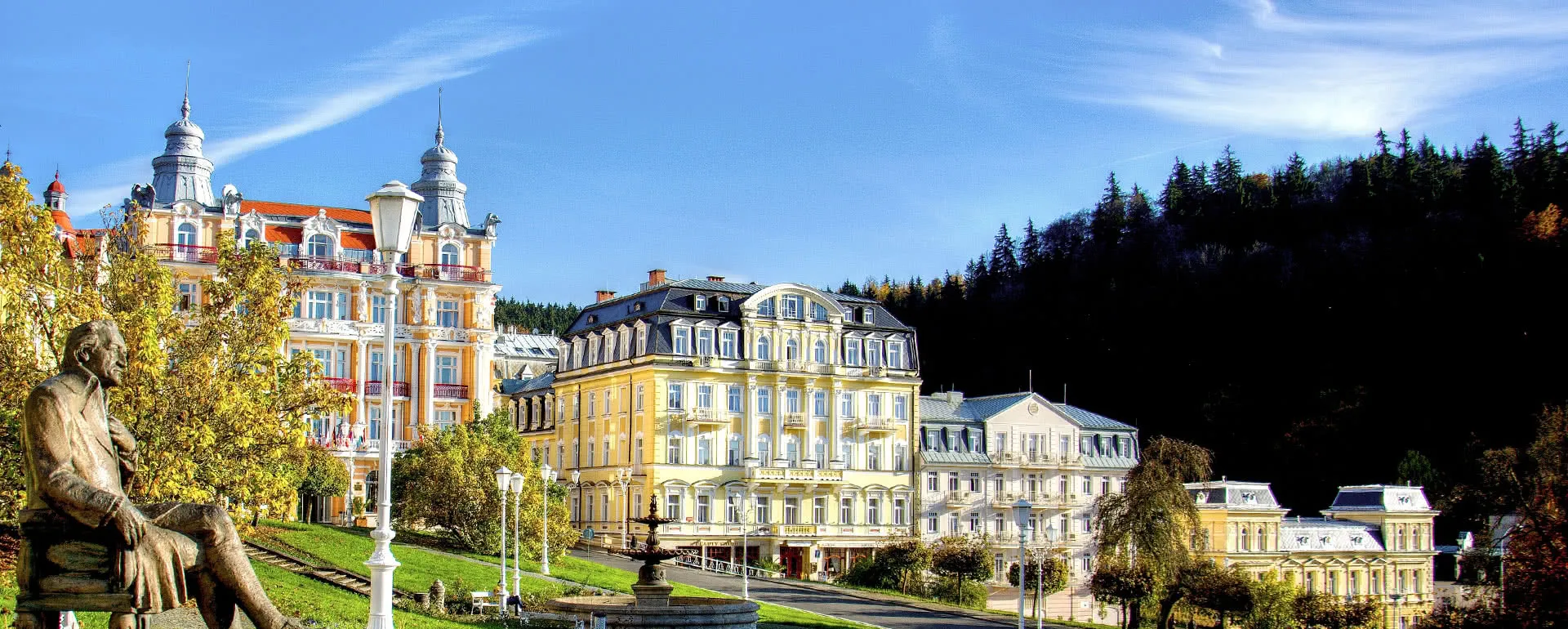 Marienbad - the destination with youth hostels