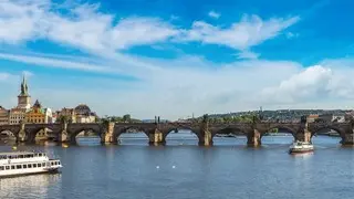 Prag Panorama Bild
