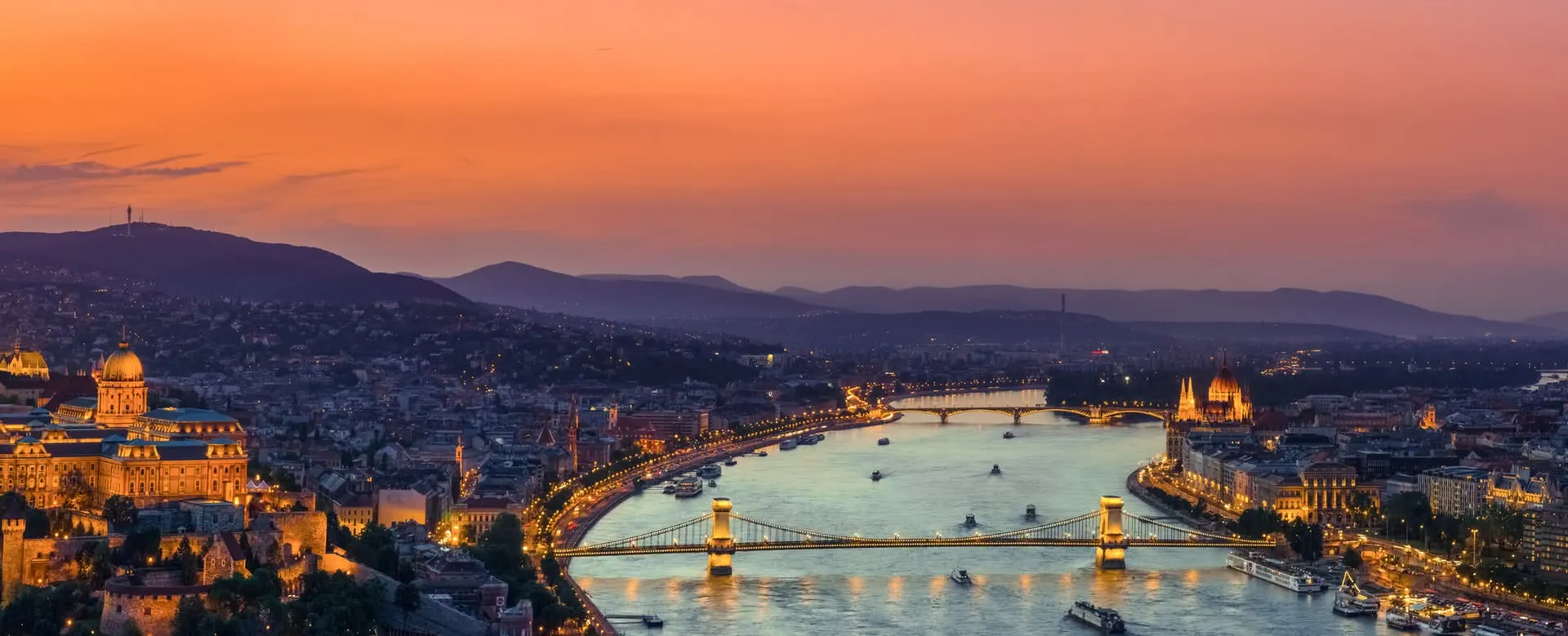 Budapest Panorama Bild