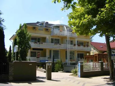 Gebäude von Hotel Haus Csanaky