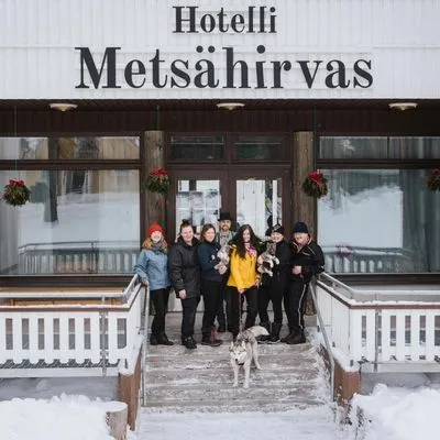 Building hotel Hotel Metsähirvas
