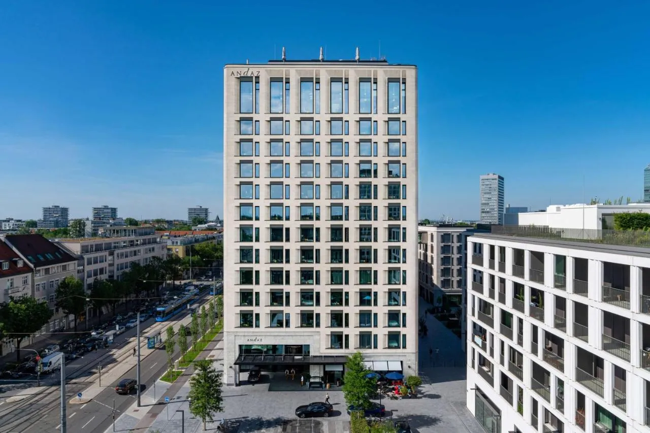 Building hotel Andaz Munich Schwabinger Tor - a concept by Hyatt