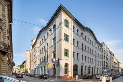 Gebäude von A&O Budapest City
