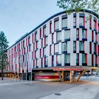 Building hotel Hilton Garden Inn Stuttgart NeckarPark
