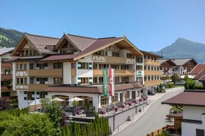 Hotel dell'edificio Alpen Glück Hotel Kirchberger Hof