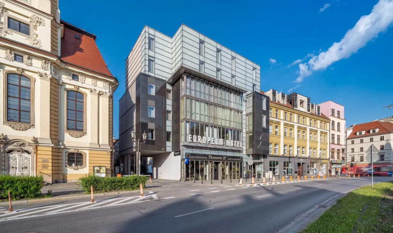 Building hotel Europeum Hotel Wroclaw